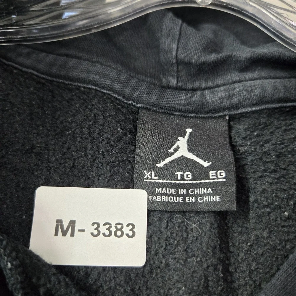 Air‎ Jordan Men Hoodie XL Black Fleece North Win 23 Athletic Logo Sweatshirt